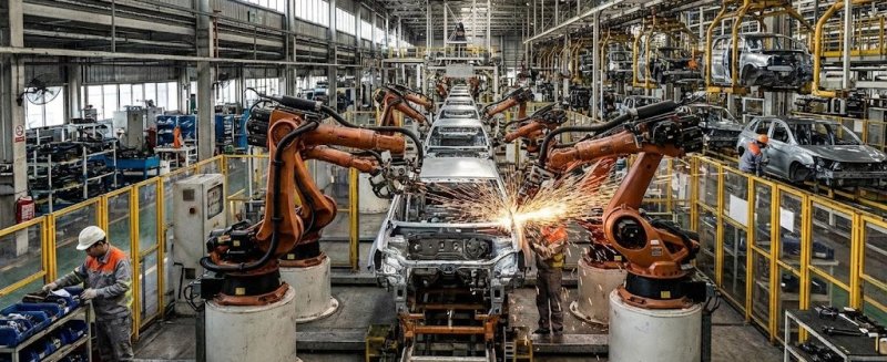 Otomotiv Üretim Hattı Makineleri